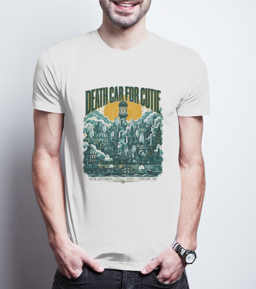 Death Cab For Cutie 25th September 2026 Troxy London UK T-Shirt
