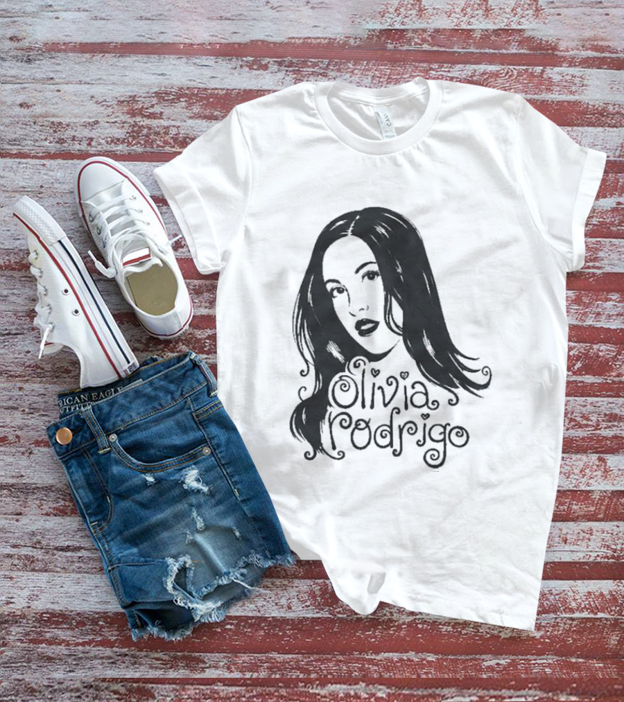 Olivia Rodrigo The Unraveled Tour 2026 Heart T-Shirt