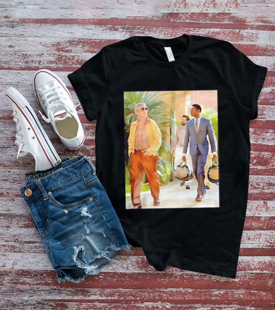 Snowfall TV Series Characters Franklin Saint Teddy McDonald Fashion Outfits T-Shirt