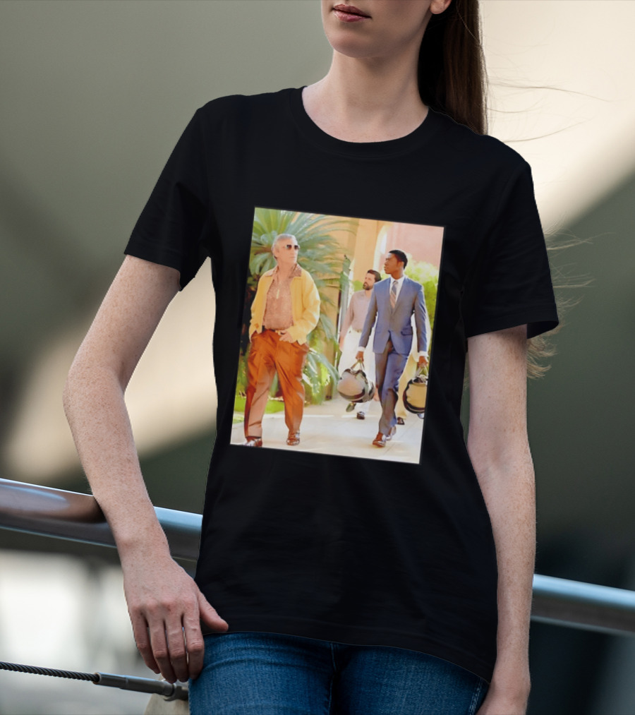 Snowfall TV Series Characters Franklin Saint Teddy McDonald Fashion Outfits T-Shirt
