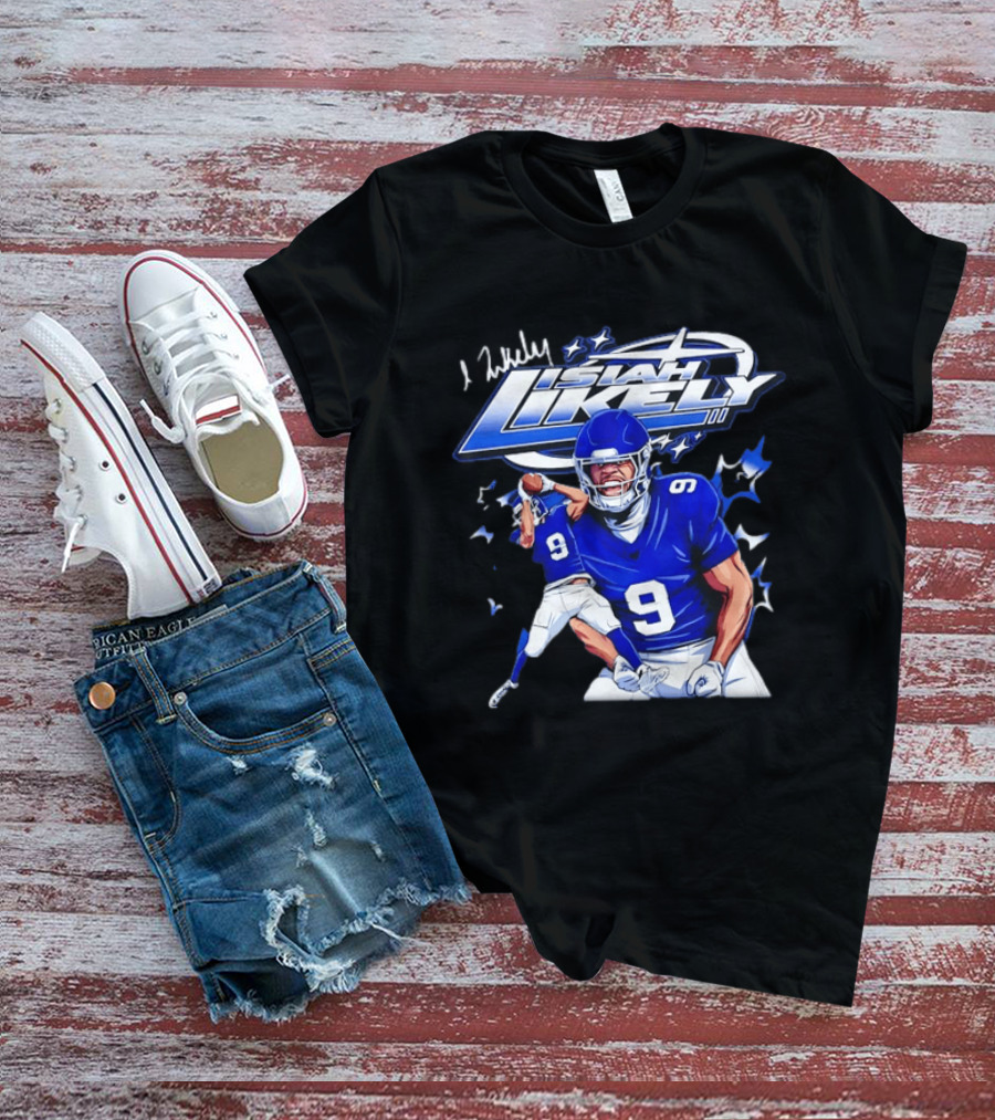 Isiah Likely Baltimore Ravens Number 9 Football T-Shirt