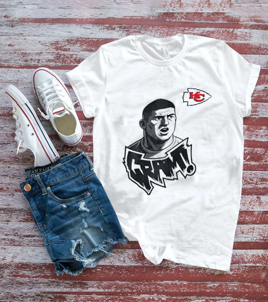 Travis Kelce Kansas City Chiefs GRAM NFL Football Star T-Shirt