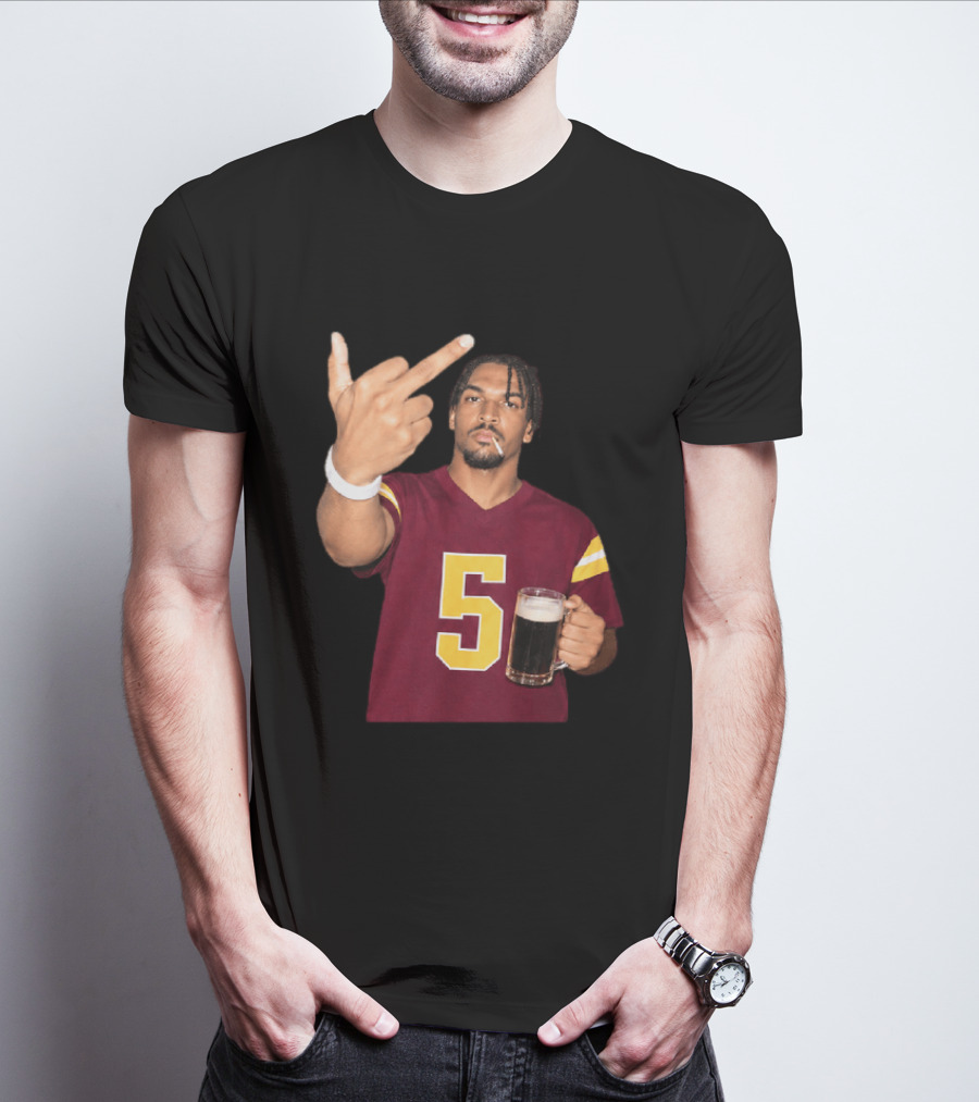 Jayden Daniels Middle Finger T-Shirt