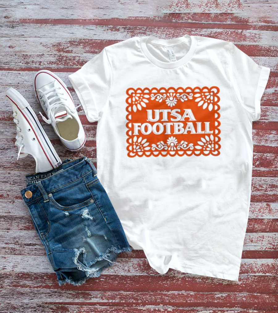 UTSA Football Papel Picado Roadrunners Team Spirit T-Shirt