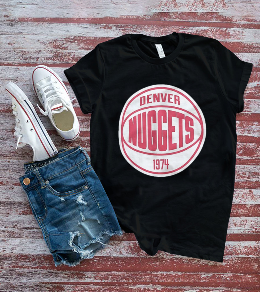 Denver Nuggets 1974 Vintage Basketball T-Shirt