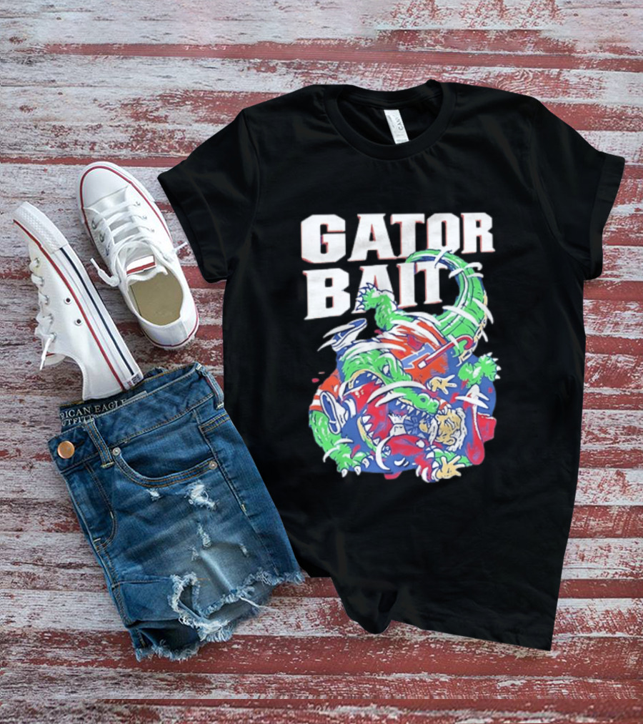 Gator Bait Fierce Florida Gators College Football Rivalry T-Shirt