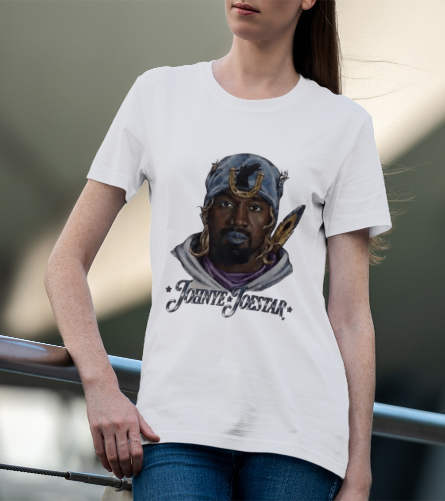 JOHN YE JOESTAR Anime Crossover Character Mashup T-Shirt
