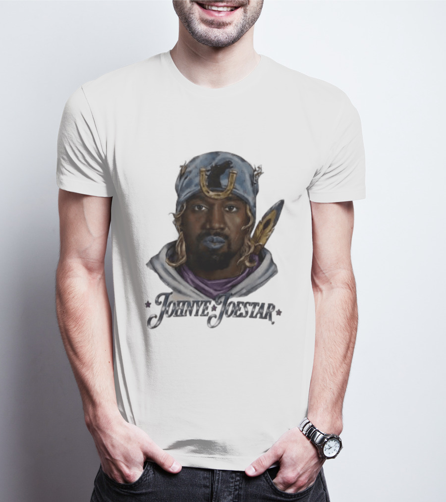 JOHN YE JOESTAR Anime Crossover Character Mashup T-Shirt
