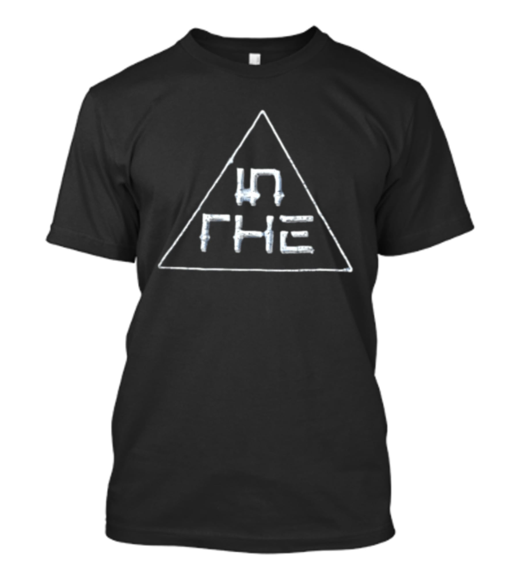 In The Silver Chrome Triangle T-Shirt