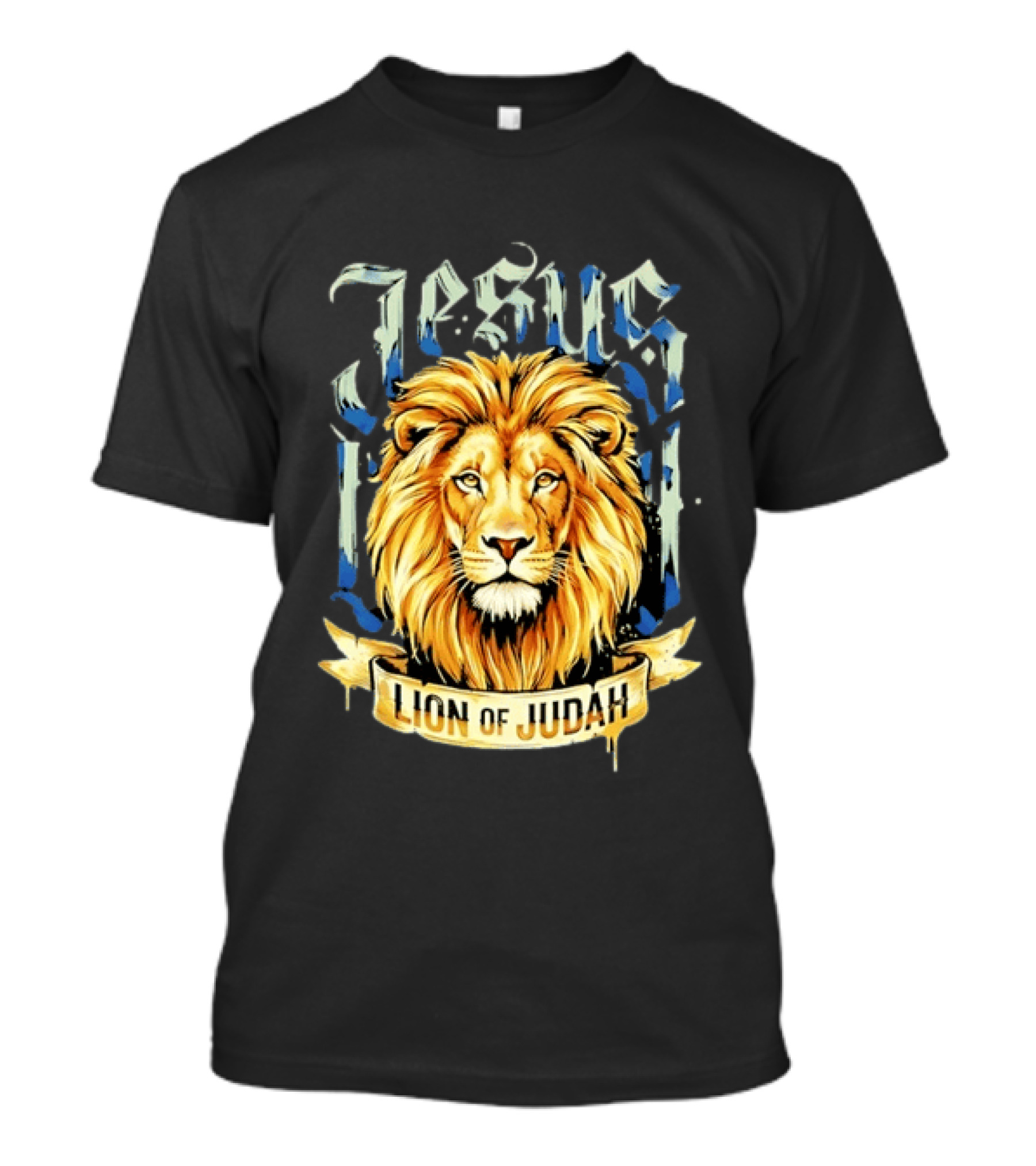 Jesus Lion Of Judah Christian Religious Symbol Powerful T-Shirt