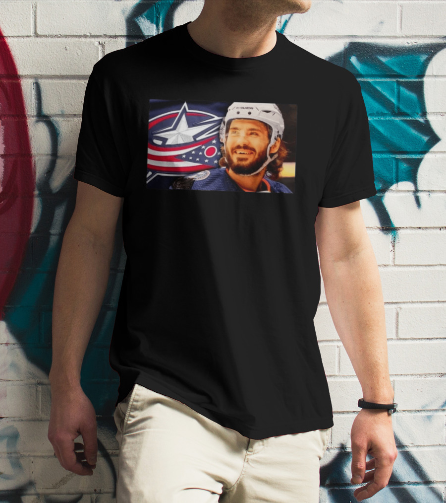 Columbus Blue Jackets Kirill Marchenko Latest Highlights T-Shirt