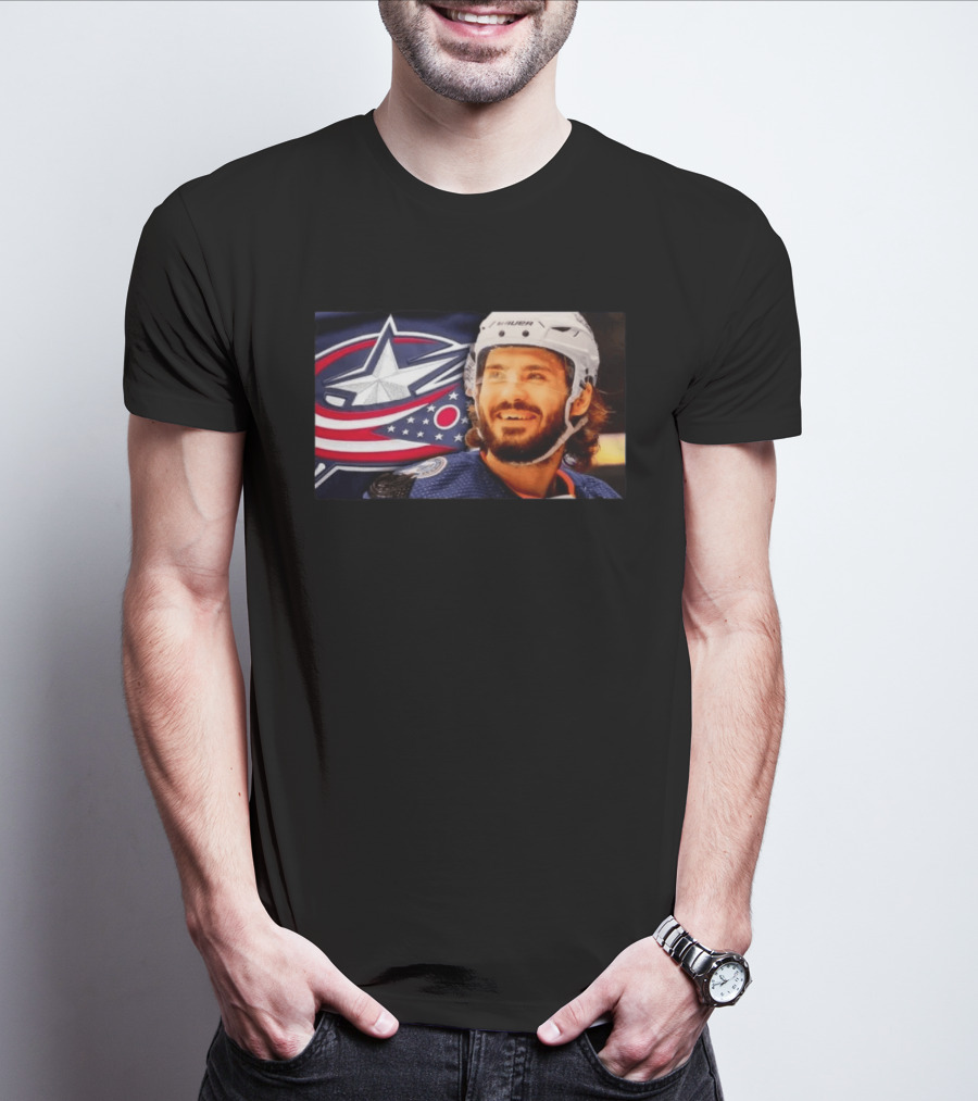 Columbus Blue Jackets Kirill Marchenko Latest Highlights T-Shirt