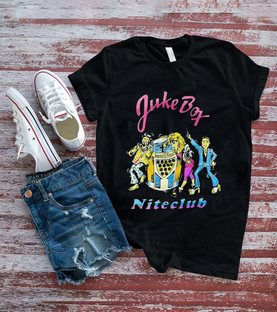 Juke Box Niteclub Retro Dance Party Vibes T-Shirt