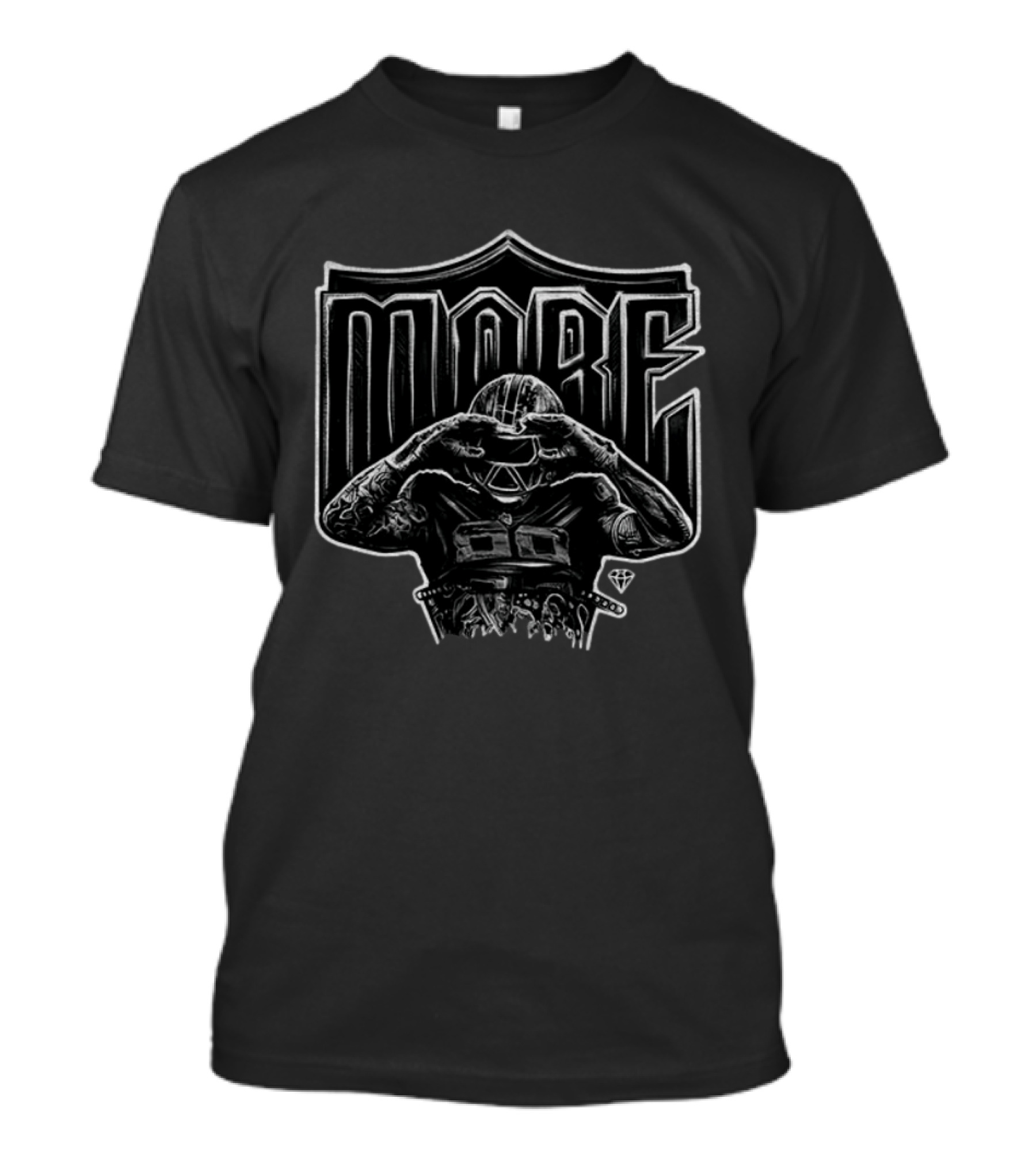 Las Vegas Raiders More Football Player Required NFL T-Shirt