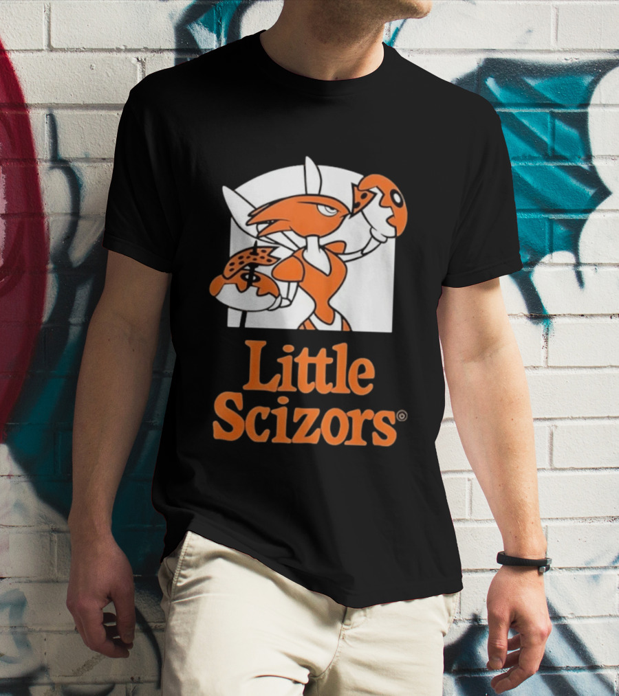 Little Scizors Pizza Scyther Pokémon T-Shirt
