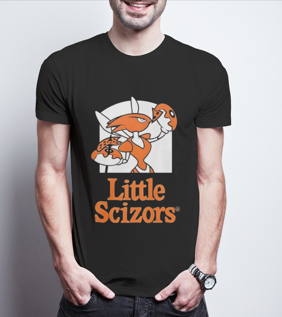 Little Scizors Pizza Scyther Pokémon T-Shirt