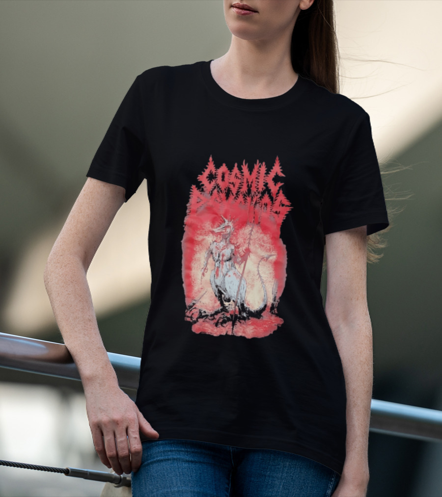 Cosmic Psychos Devil Kangaroo Australian Punk T-Shirt