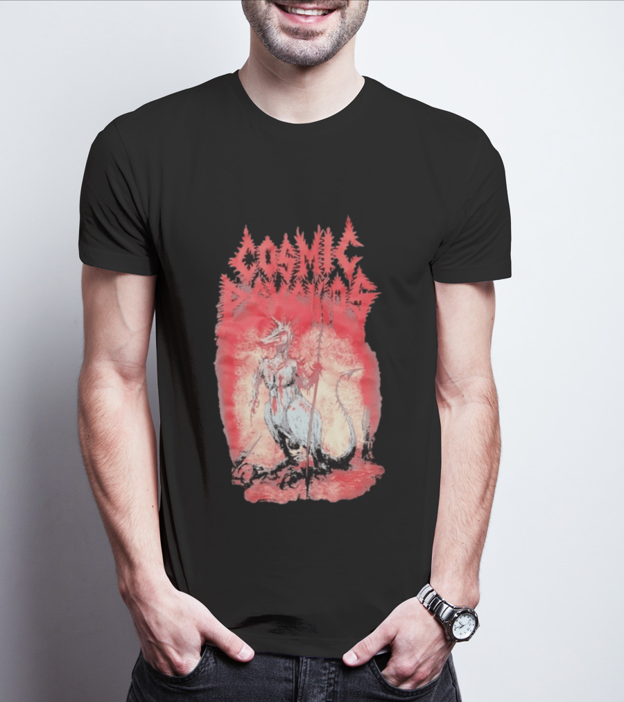 Cosmic Psychos Devil Kangaroo Australian Punk T-Shirt