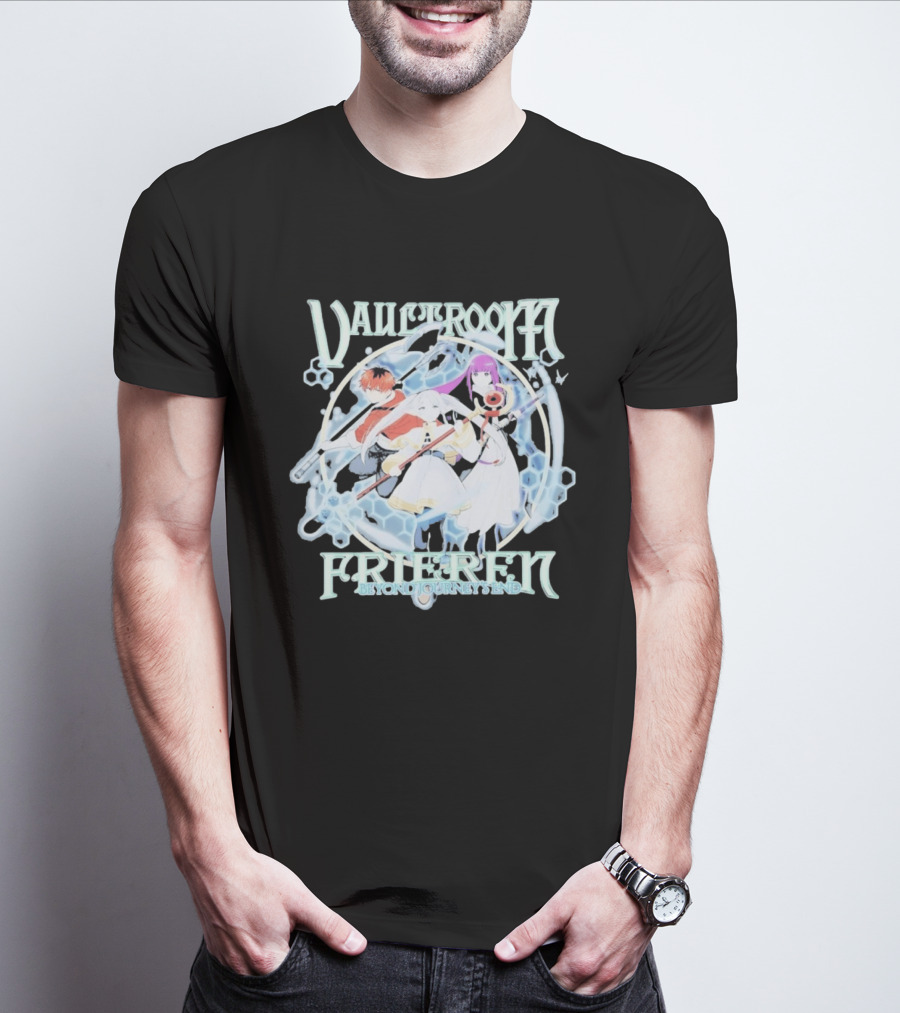 Vaultroom Frieren Beyond Journey's End Character Circle T-Shirt