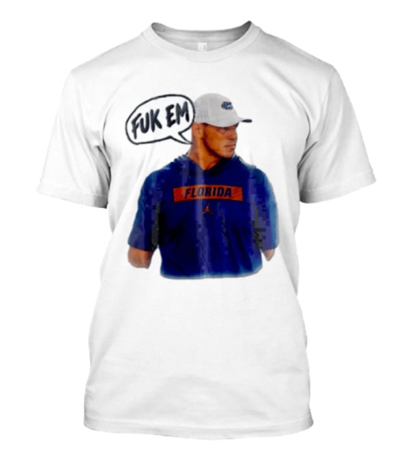 FLORIDA Coach Billy Napier Fuk Em Speech Bubble T-Shirt