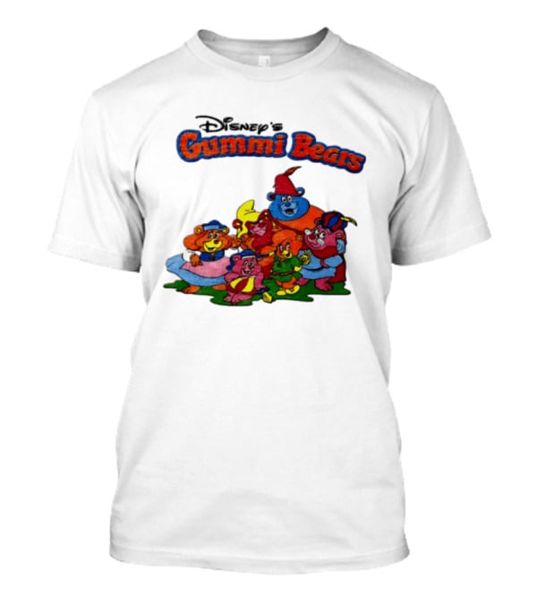 Disney's Gummi Bears 1985 Colorful Group Of Five Characters T-Shirt