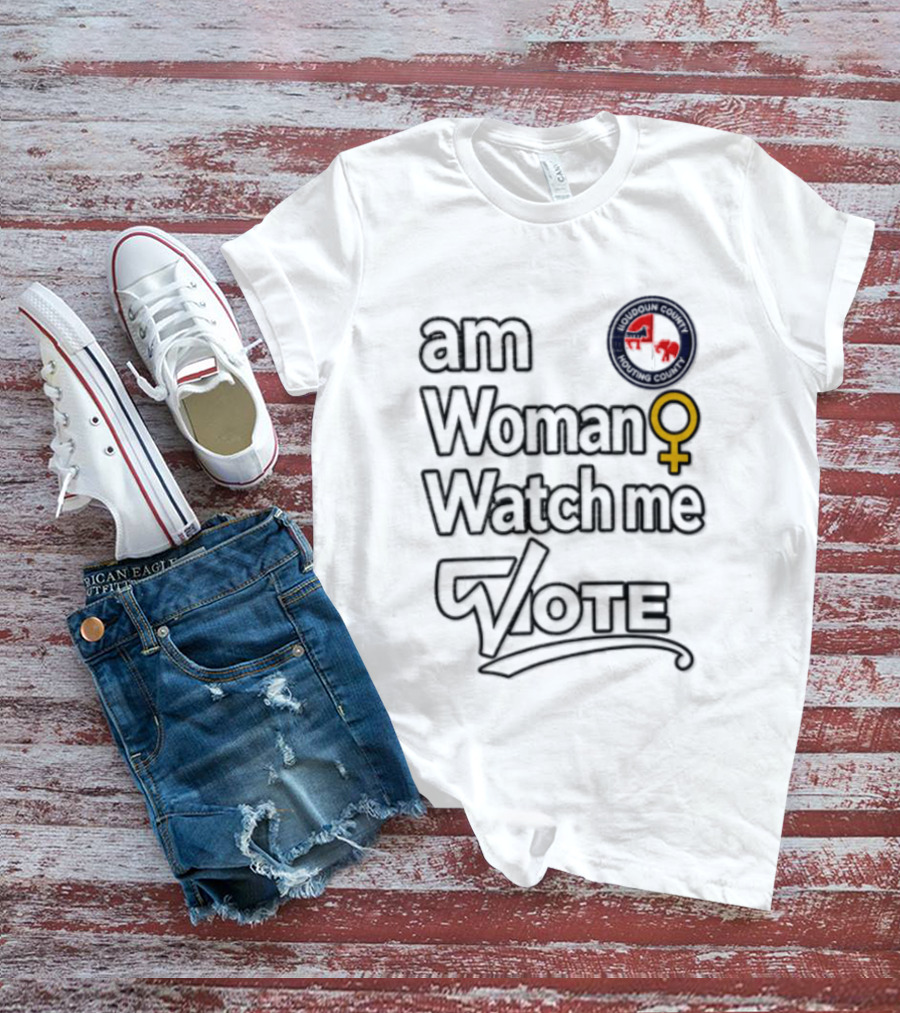 I Am Woman Me Vote Female Empowerment Election T-Shirt