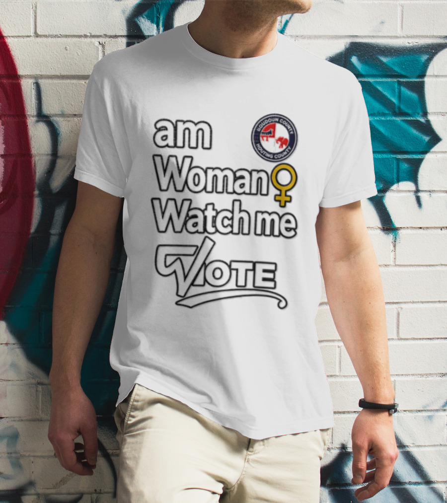 I Am Woman Me Vote Female Empowerment Election T-Shirt