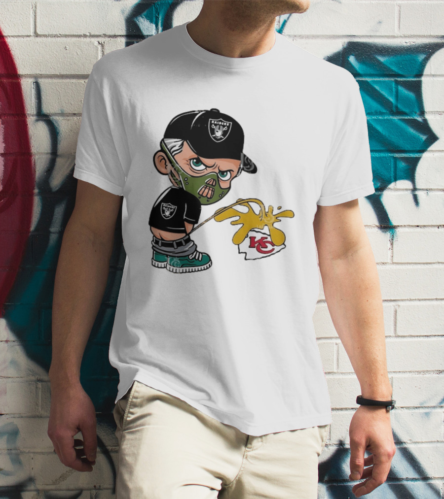 Las Vegas Raiders Fan Prank On Kansas City Chiefs Rivalry T-Shirt