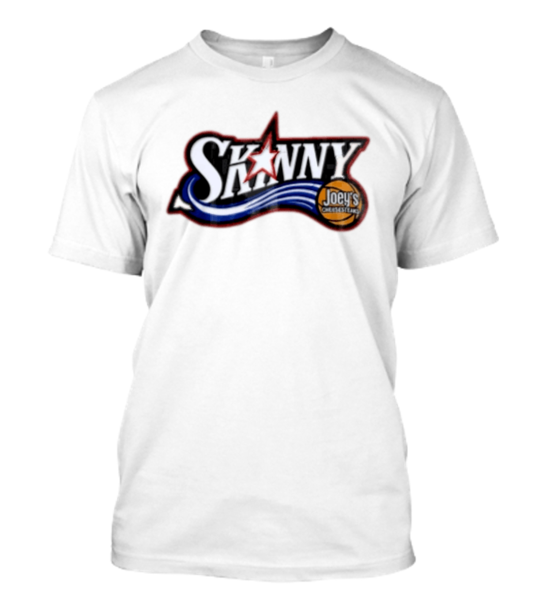 Skinny Joey's Cheesesteaks Basketball Star Wave T-Shirt