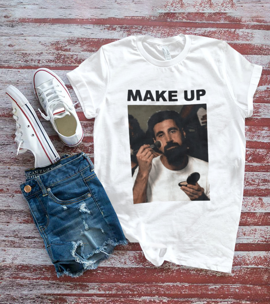 Soad Brazil Makeup Celebrity Face Applying Powder T-Shirt