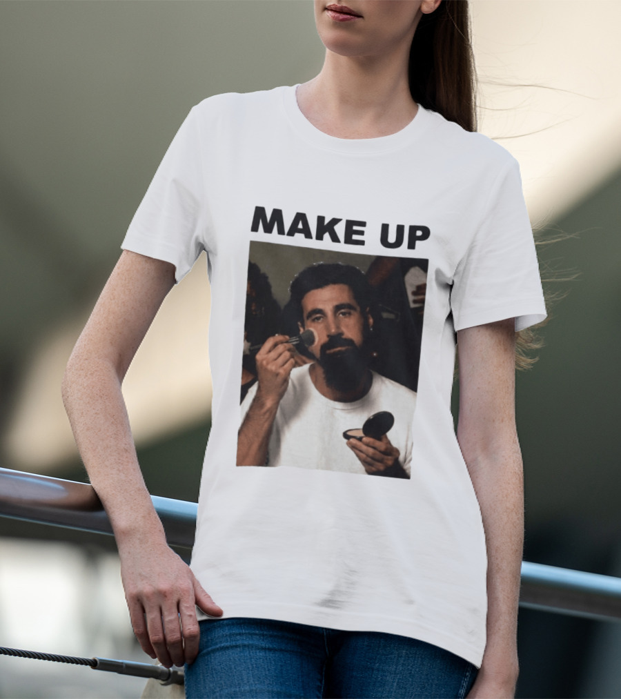 Soad Brazil Makeup Celebrity Face Applying Powder T-Shirt