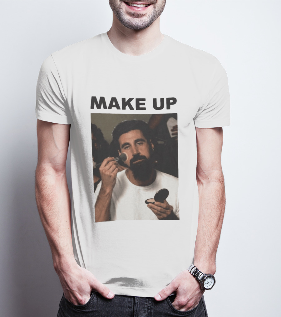 Soad Brazil Makeup Celebrity Face Applying Powder T-Shirt
