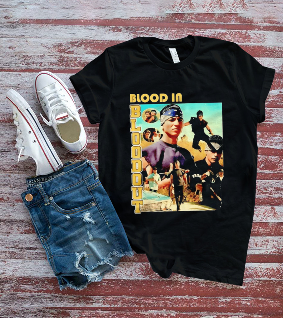 Blood In Blood Out 90s Cult Classic Movie T-Shirt