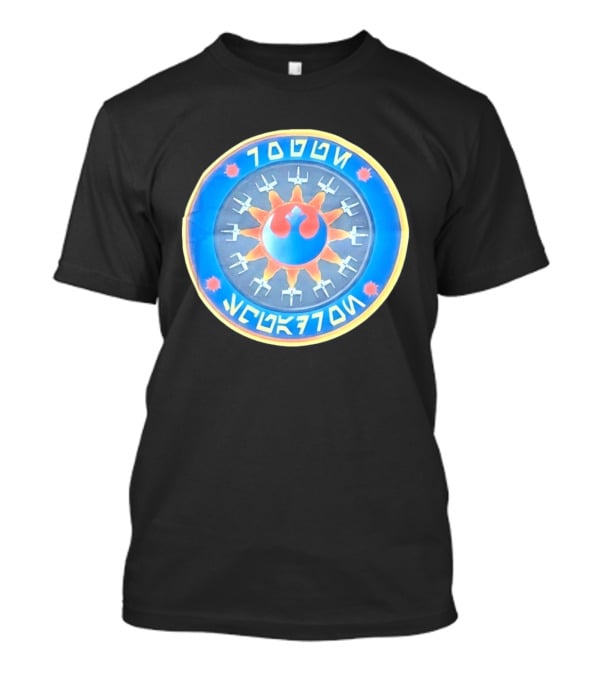 Star Wars Rogue Squadron Rebel Alliance Aurebesh X Wing T-Shirt