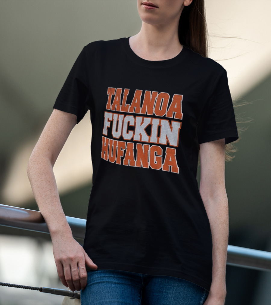 Talanoa Hufanga Statement Denver Vs LA Rams T-Shirt