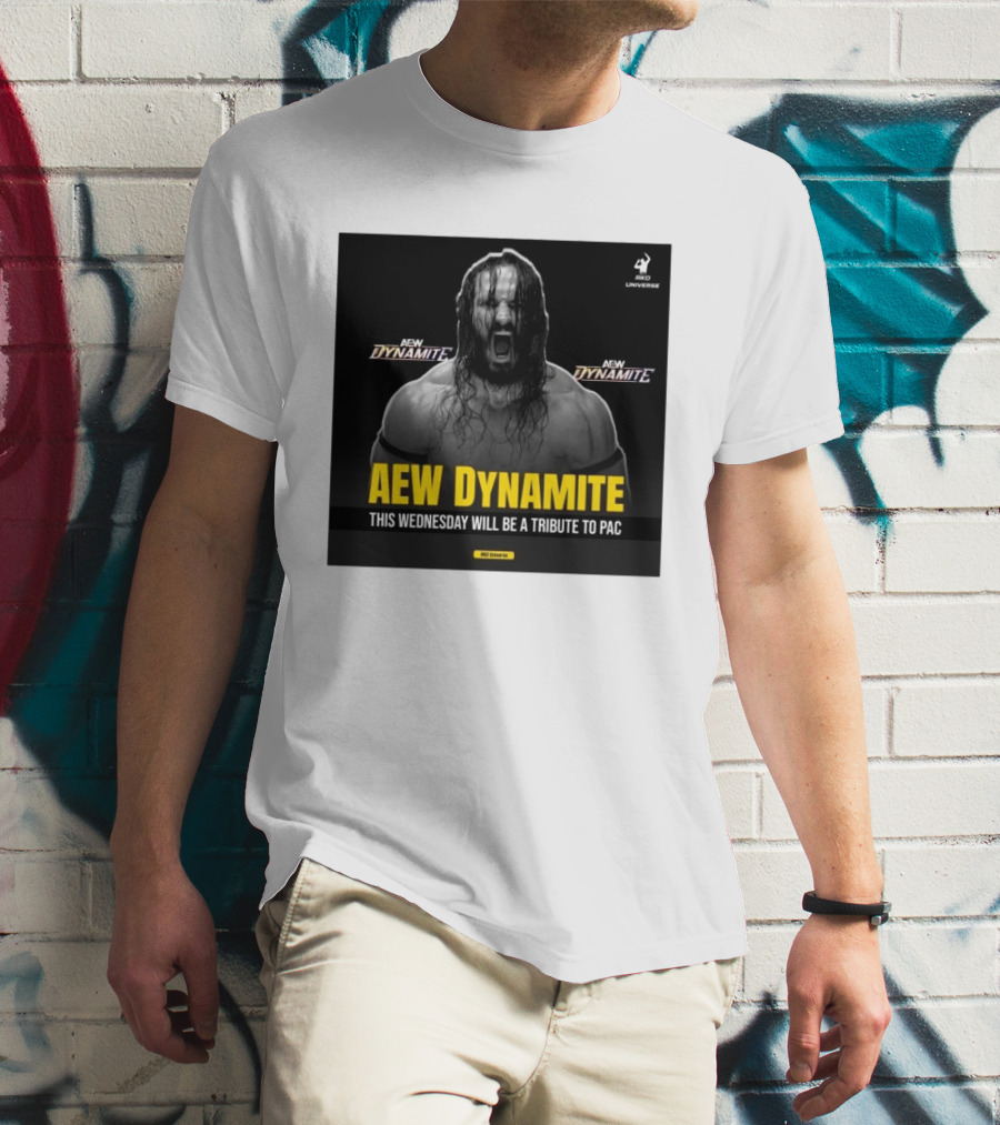 AEW Dynamite This Wednesday Tribute To PAC RKO Universe T-Shirt