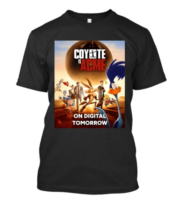 Coyote Vs Acme Digital Release Featuring Iconic Looney Tunes Characters T-Shirt