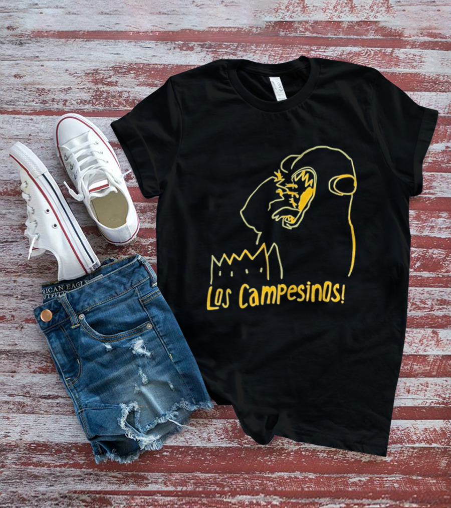 Los Campesinos Indie Rock Band Music Bear Castle T-Shirt