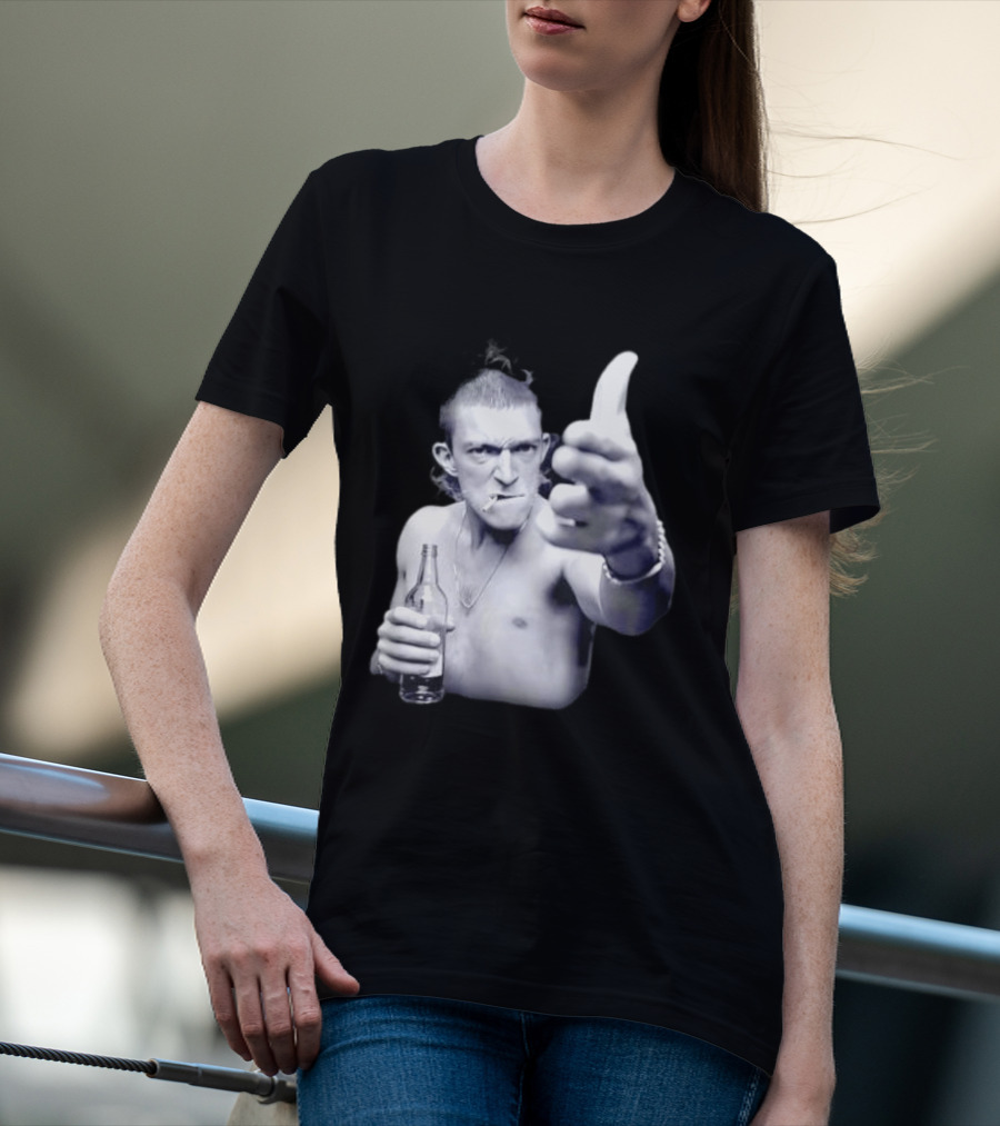 Vincent Cassel Vinz La Haine Iconic Movie Scene T-Shirt