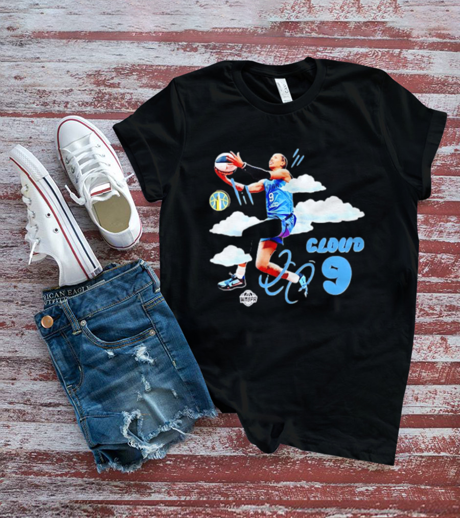 Natasha Cloud 9 Chicago Sky WNBA Basketball T-Shirt