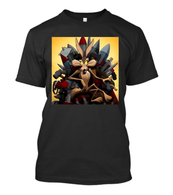 Wile E. Coyote Acme Rockets Digital Release Tomorrow T-Shirt