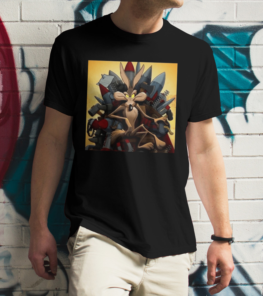Wile E. Coyote Acme Rockets Digital Release Tomorrow T-Shirt