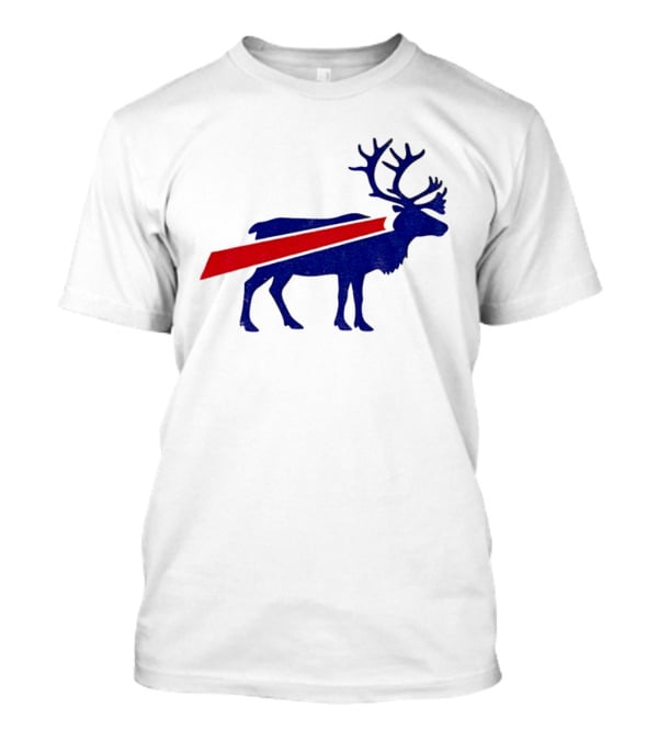 Buffalo Bills Reindeer Christmas Edition T-Shirt