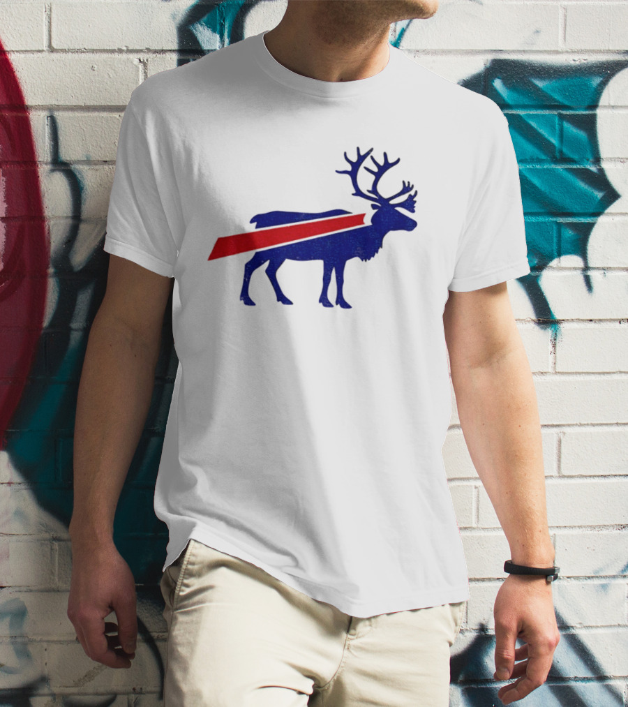 Buffalo Bills Reindeer Christmas Edition T-Shirt