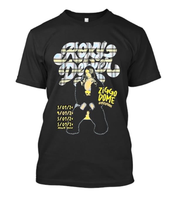 Roxy Dekker Ziggo Dome Amsterdam Concert Tour Dates 3/01/24 4/01/24 5/01/24 New Show T-Shirt