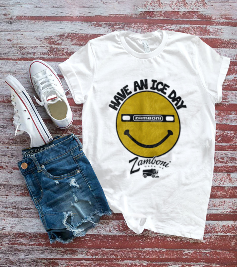 Have An Ice Day Smile Zamboni T-Shirt