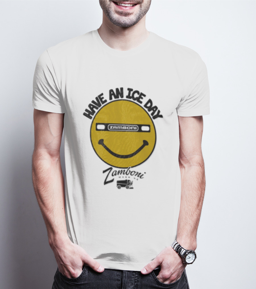 Have An Ice Day Smile Zamboni T-Shirt