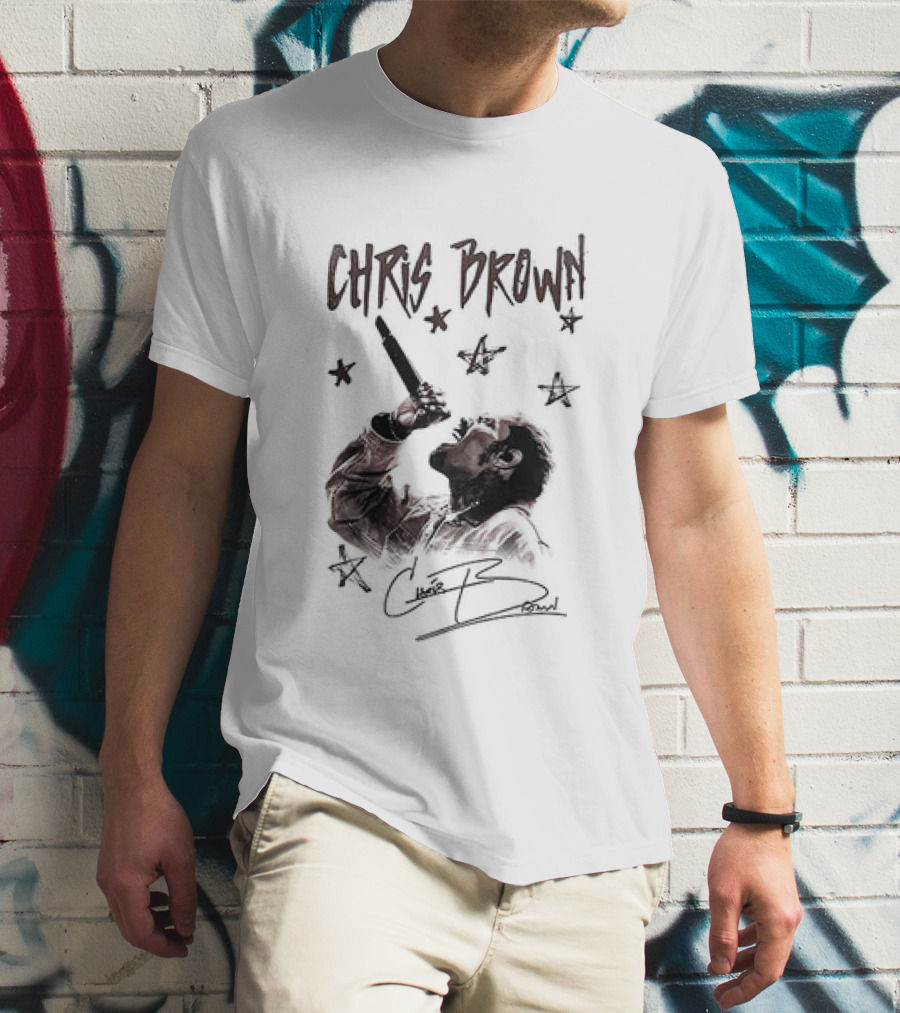 San Francisco 49ers Chris Brown Collaboration CB Signature T-Shirt