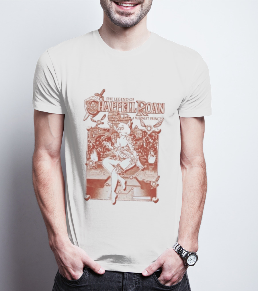 The Legend Of Chappell Roan A Midwest Princess Fantasy Adventure Aesthetic T-Shirt
