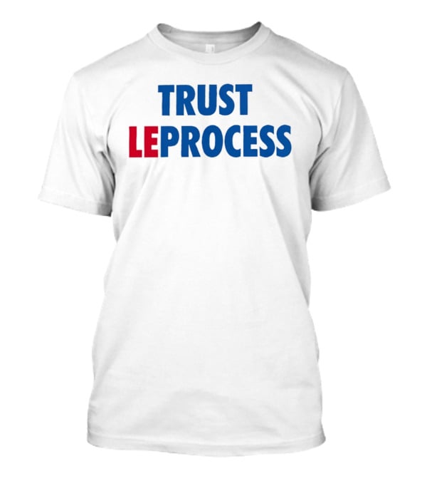 Trust Le Process Philadelphia 76ers Joel Embiid Team T-Shirt